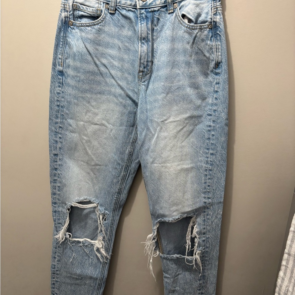 American Eagle Outfitters Light Blue Boyfriend Jeans